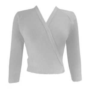 White Wrap Around Cardigan